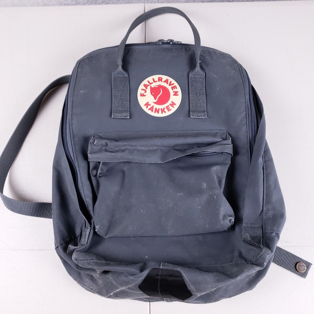 Fjallraven Kanken Backpack Unisex Medium Gray Daily School Gorpcore